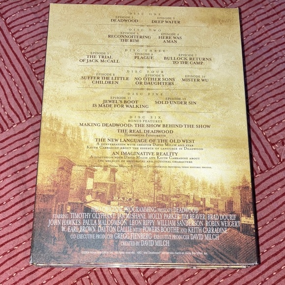 Deadwood: The Complete First Season 6 DVD box set - Picture 13 of 13